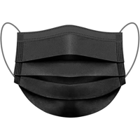 كمامة طبية من يشفين أسود - 50 حبة