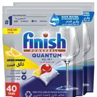 فينيش كوانتوم مكعبات غسالة الصحون برائحة الليمون ع...