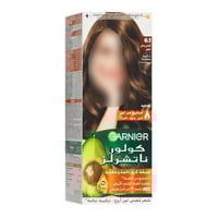 غارنييه صبغة شعر دائمة مغذية للشعر أشقر رمادي غامق...