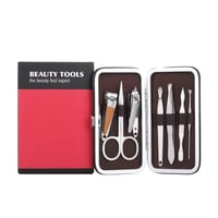 بي اتش ار طقم مانيكير وباديكير فضي للعناية بالأظاف...