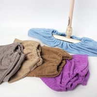 فوطة لتمسيح الأرضيات بمغاط قطعة واحدة - ملون