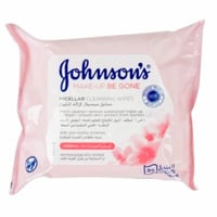 جونسون مناديل ميسيلار للتنظيف البشرة وازالة المكيا...