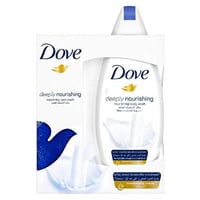 دوف سائل استحمام مع ليفة التغذية بعمق - 250 مل