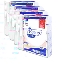 [ شوال ] مناديل وجه بوينو 600 منديل - 10 عبوات × 4...