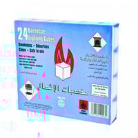 مولع فحم مكعبات بدون رائحة 24 مكعب