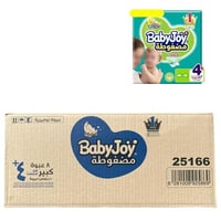 [كرتون] حفائض بيبي جوي رقم +4 عدد 80