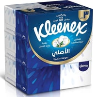 مناديل كلينكس 152 منديل 3 باكت 2 طبقة