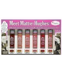 مجموعة أحمر شفاه روج ميني 6 لون ميت مات هيوز من ذا...