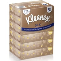 مناديل كلينكس سيلك 54 منديل × 6 علب 3 طبقة