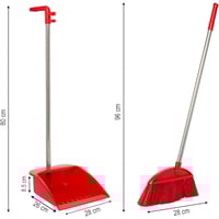 باهرة جاروف مع مكنسة ملون رقم 110