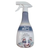 رسيل بخاخ معطر جو برائحة الطبيعة المنعشة أبيض نقي...