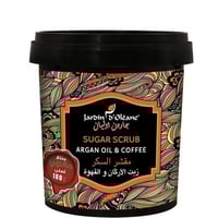 مقشر السكر زيت الأركان والقهوة من جاردن اوليان 600...