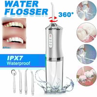جهاز خيط تنظيف الاسنان بالماء اتش بي مع 4 رؤوس أبي...