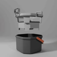 باهرة ممسحة الارضيات المطورة مربعة لتنظيف جميع الا...