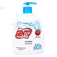 جنتو صابون اليد الانتعاش ازرق - 500 مل