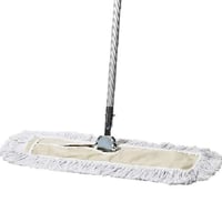 باهرة ممسحة قطن مقاس 90 سم × 17 سم مع عصا - ملون