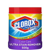 مزيل بقع بودرة للملابس الملونة من كلوركس - 500 جم