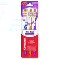 كولجيت فرشاة أسنان زيج زاج ناعمة - 3 قطع