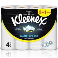 مناديل كلينكس رول مطبخ 3+1 مجانا