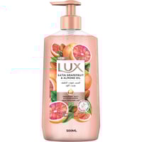 لوكس غسول يدين معطر بالجريب فروت وزيت اللوز - 500...