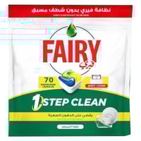 فيري اقراص غسالة صحون ستب كلين بالليمون - 70 قرص