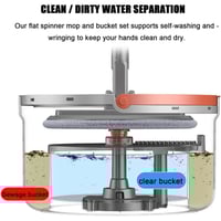 باهرة ممسحة الارضيات المطورة دائرية لتنظيف جميع ال...