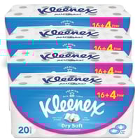 [ شوال ] مناديل حمام كلينكس كوتونيل دراي سوفت 16+4...