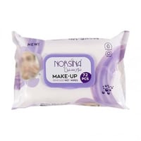 مناديل لإزالة المكياج من نورسينا - 72 حبة