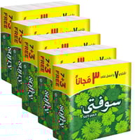 [كرتون] مناديل سوفتي كيس 150 منديل 7+3 مجانا