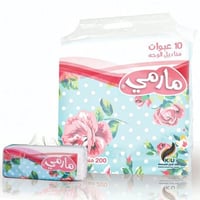 [كرتون] مناديل مارمي 200 منديل × 10 عبوة