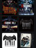 حساب تختيم لسوني 5/4 جميع اغلب اجزاء رزنت ايفيل وا...