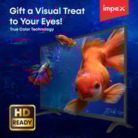 إمبكس جلوريا شاشة تلفزيون 32 بوصة - LED - أسود - G...