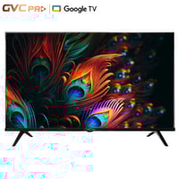 شاشة جي في سي برو، 75 بوصة، QLED، دقة 4K حامل جدار...