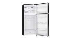 ال جي ثلاجة بابين بفريزر علوي 18 قدم مكعب - 509 لت...