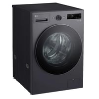 غسالة ال جي 20 كغ - تحميل أمامي لون رمادي موديل WF...