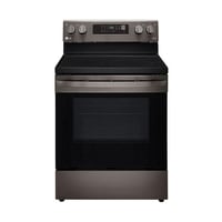 إل جي فرن كهرباء سيراميك 5 عيون - 65×76 سم - أسود...