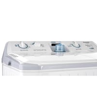 غسالة باناسونيك حوضين تحميل علوي 8 كيلو 1400 دورة/...