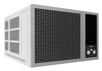 مكيف شباك الزامل 21600 وحدة 2 طن حار وبارد لون ابي...