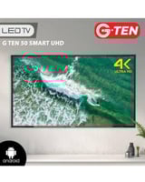 شاشة جي تين - 50 بوصة - سمارت 4K - (GTEN 50 Smart)