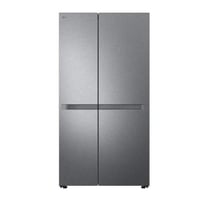 ثلاجة دولابي ال جي 23.2 قدم 658 لتر انفرتر لون فضي...