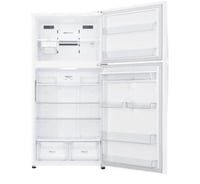 ثلاجة ال جي بابين بفريزر علوي 20.9 قدم - أبيض - LT...