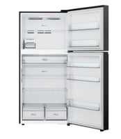 ثلاجة إل جي علوية، سعة 21.6 قدم مكعب، تدفق هواء مت...