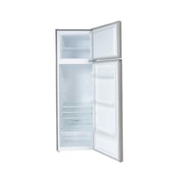 بيسك ثلاجة بابين مع فربزر - 9.2 قدم مكعب - فضي - B...