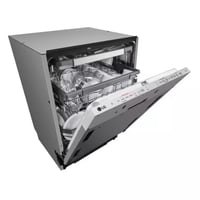 غسالة صحون ال جي بلت ان 14 مكان واي فاي لون فضي مو...