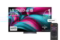 شاشة ال جي 77 بوصة OLED بدقة 4K 144Hz تدعم Magic r...