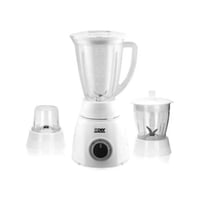 اكسبير خلاط 400 واط 1.6 لتر مع قطاعة ومطحنة - أبيض...