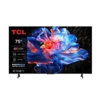 شاشة تي سي ال 75 بوصة بدقة 4K HDR بدون إطار نظام ت...