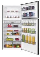 ثلاجة اوسكار بابين 22.4 قدم لون سلفر بخار 635 لتر...