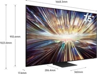 شاشة سامسونج, 75 بوصة, QLED, ذكي, Neo QLED 8K AI T...