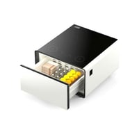 اكسبير طاولة ذكية مع ثلاجة مدمجة 65 لتر - أبيض - X...